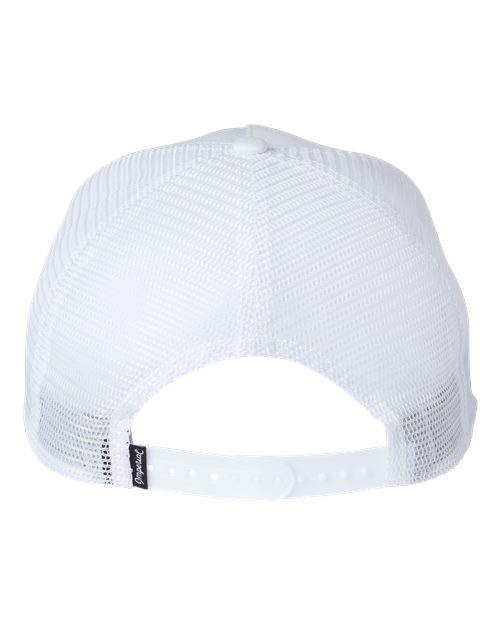 Imperial 5055 The Rabble Rouser Cap - White/ White/ Black - back