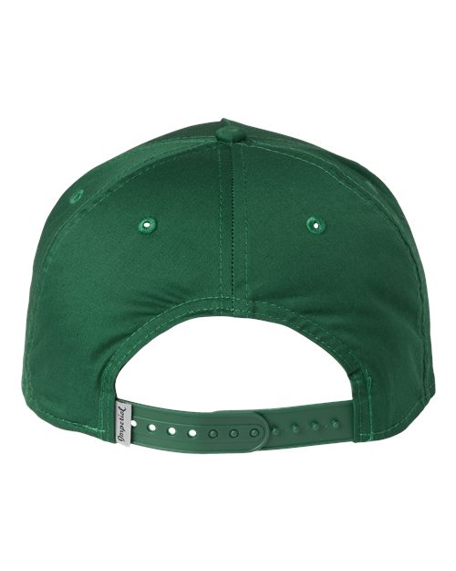 Imperial 5056 The Barnes Cap - Forest Green/ White - back