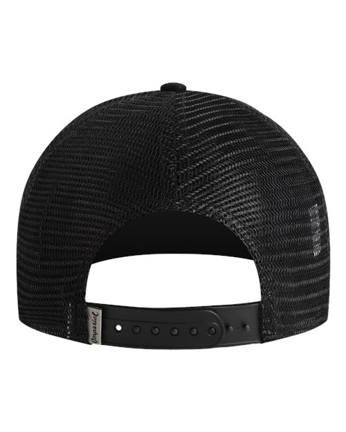Imperial 1287 North Country Trucker Cap - Black - back