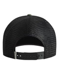 Imperial 1287 North Country Trucker Cap - Camo/ Black - back