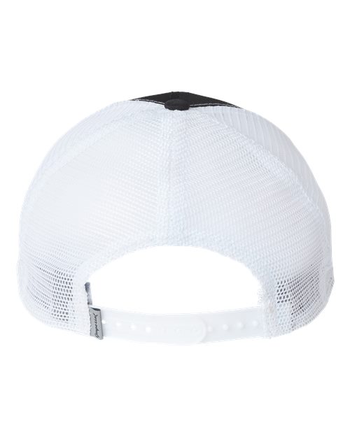 Imperial X210SM The Original Sport Mesh Cap - Black/ White - back