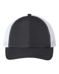 Imperial X210SM The Original Sport Mesh Cap - Black/ White - front
