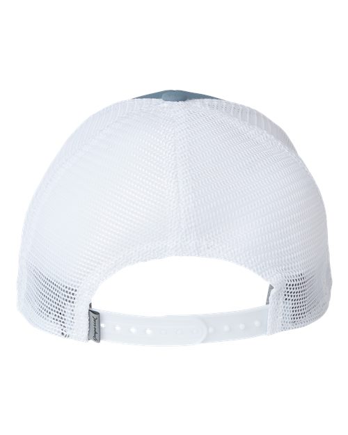 Imperial X210SM The Original Sport Mesh Cap - Breaker Blue/ White - back