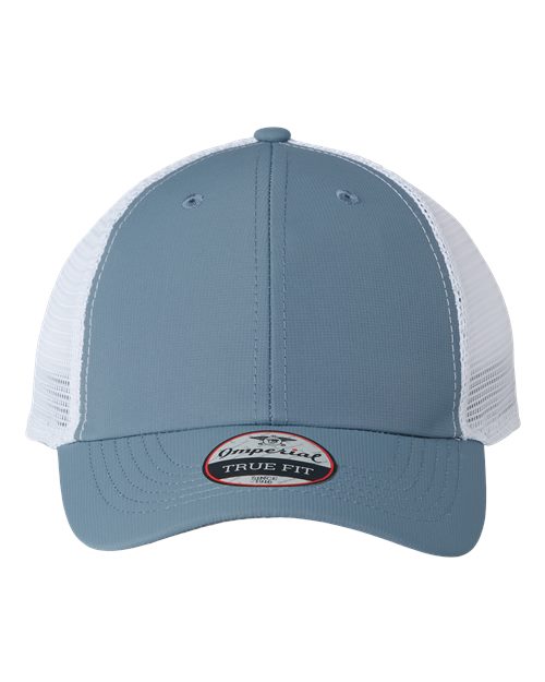 Imperial X210SM The Original Sport Mesh Cap - Breaker Blue/ White - front