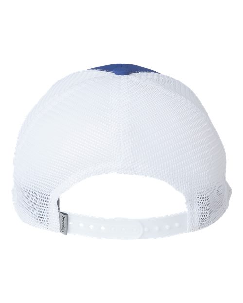 Imperial X210SM The Original Sport Mesh Cap - Cobalt Blue/ White - back