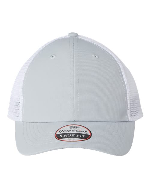 Imperial X210SM The Original Sport Mesh Cap - Fog/ White - front