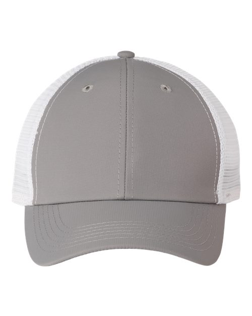 Imperial X210SM The Original Sport Mesh Cap - Light Grey/ White - front