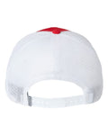 Imperial X210SM The Original Sport Mesh Cap - Red/ White - back