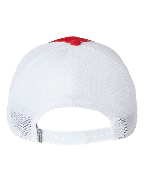 Imperial X210SM The Original Sport Mesh Cap - Red/ White - back