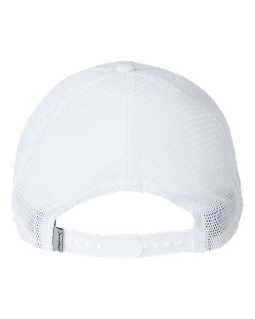 Imperial X210SM The Original Sport Mesh Cap - White/ White - back