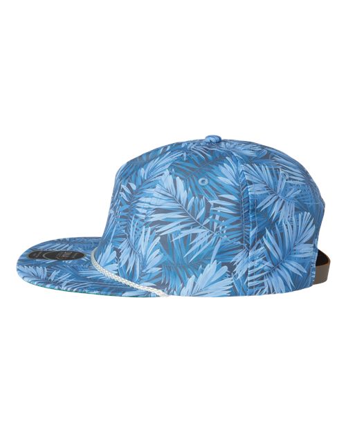 Imperial DNA010 The Aloha Rope Cap - Blue Hawaiin - side