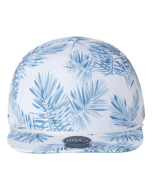 Imperial DNA010 The Aloha Rope Cap - Floral Mist - front