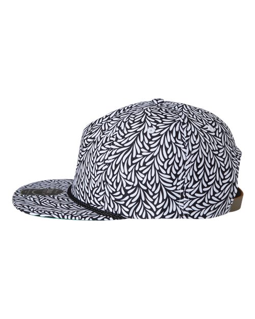 Imperial DNA010 The Aloha Rope Cap - Throwback Black - side
