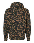 Independent Trading Co. IND4000 Heavyweight Hooded Sweatshirt - Duck Camo - back