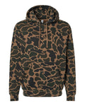 Independent Trading Co. IND4000 Heavyweight Hooded Sweatshirt - Duck Camo - flat front