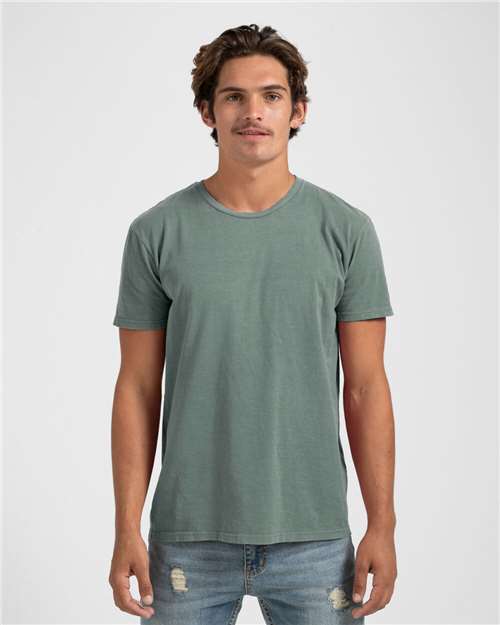 Tultex 1900 Men's Heritage T-Shirt - Denim - model front