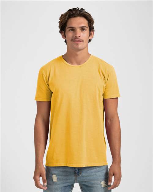 Tultex 1900 Men's Heritage T-Shirt - Mellow Yellow - model front