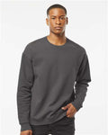 Tultex 340 Unisex Fleece Crewneck Sweatshirt - Charcoal - model front