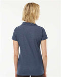 Tultex 401 Women's 50/50 Sport Pique Polo - Heather Navy - model back