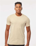 Tultex 502 Men's Premium Cotton T-Shirt - Buttercream - model front