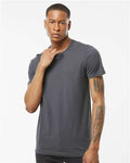 Tultex 502 Men's Premium Cotton T-Shirt - Charcoal - model front