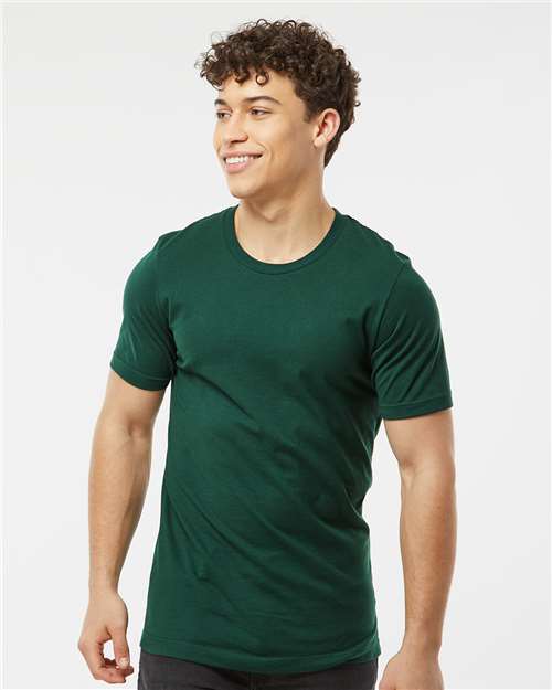 Tultex 502 Men's Premium Cotton T-Shirt - Forest - model front