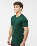 Tultex 502 Men's Premium Cotton T-Shirt - Forest - model side