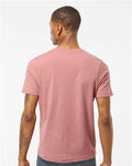 Tultex 502 Men's Premium Cotton T-Shirt - Mauve - model back