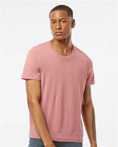 Tultex 502 Men's Premium Cotton T-Shirt - Mauve - model front