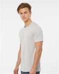 Tultex 502 Men's Premium Cotton T-Shirt - Silver - model side