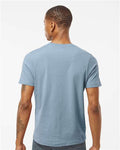 Tultex 502 Men's Premium Cotton T-Shirt - Slate - model back