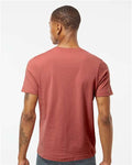 Tultex 502 Men's Premium Cotton T-Shirt - Terracotta - model back