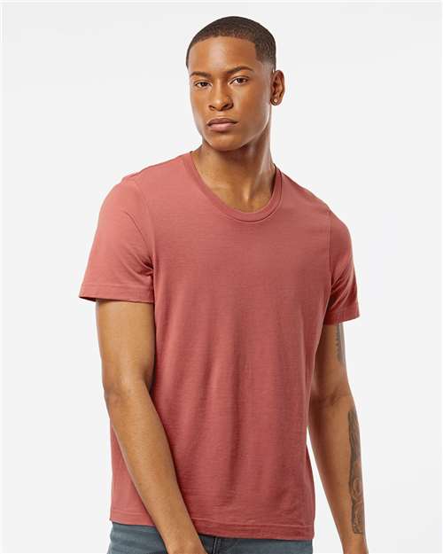 Tultex 502 Men's Premium Cotton T-Shirt - Terracotta - model front