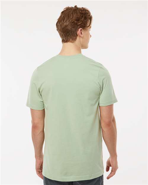 Tultex 502 Men's Premium Cotton T-Shirt - Sage - model back