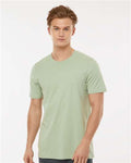 Tultex 502 Men's Premium Cotton T-Shirt - Sage - model front