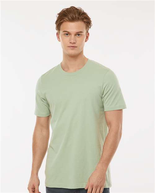 Tultex 502 Men's Premium Cotton T-Shirt - Sage - model front