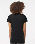 Tultex 516 Women's Premium Cotton T-Shirt - Black - model back
