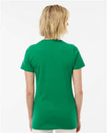 Tultex 516 Women's Premium Cotton T-Shirt - Kelly - model back