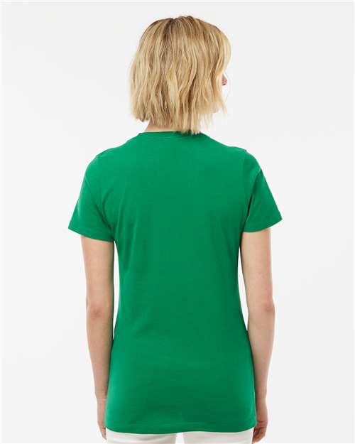 Tultex 516 Women's Premium Cotton T-Shirt - Kelly - model back