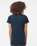 Tultex 516 Women's Premium Cotton T-Shirt - Navy - model back