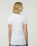 Tultex 516 Women's Premium Cotton T-Shirt - White - model back