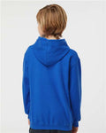 Tultex 320Y Youth Hooded Sweatshirt - Royal - model back