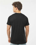 Tultex 241 Unisex Poly-Rich T-Shirt - Black - model back