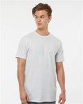Tultex 290 Unisex Heavyweight Jersey T-Shirt - Ash - model front