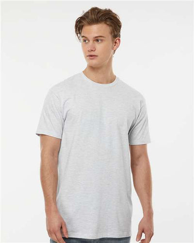 Tultex 290 Unisex Heavyweight Jersey T-Shirt - Ash - model front