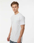 Tultex 290 Unisex Heavyweight Jersey T-Shirt - Ash - model side