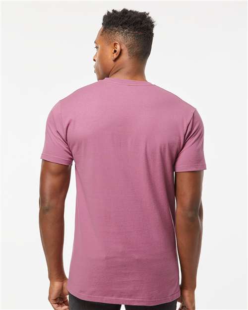Tultex 290 Unisex Heavyweight Jersey T-Shirt - Cassis - model back