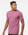 Tultex 290 Unisex Heavyweight Jersey T-Shirt - Cassis - model side
