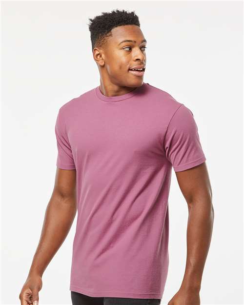Tultex 290 Unisex Heavyweight Jersey T-Shirt - Cassis - model side