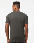 Tultex 290 Unisex Heavyweight Jersey T-Shirt - Charcoal - model back